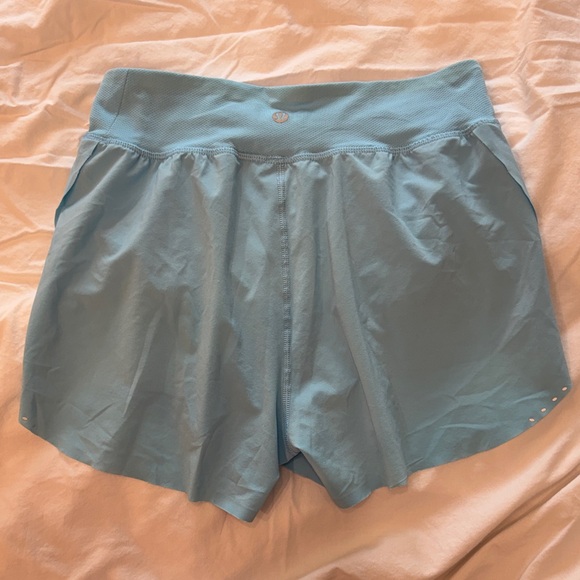 lululemon athletica Sky Blue Fast & Free Shorts - Picture 2 of 3